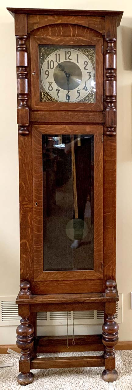 Mission-style Grandfather Clock-image